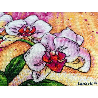 Набор для вышивания ЛанСвіт Магическая орхидея А-008 - Вышивка крестиком и бисером - Овца Рукодельница