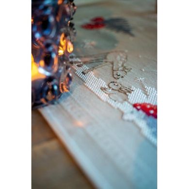 Зимовий різдвяний пейзаж Набір для вишивання хрестиком Vervaco PN-0180121 - Вишивка хрестиком і бісером - Овечка Рукодільниця