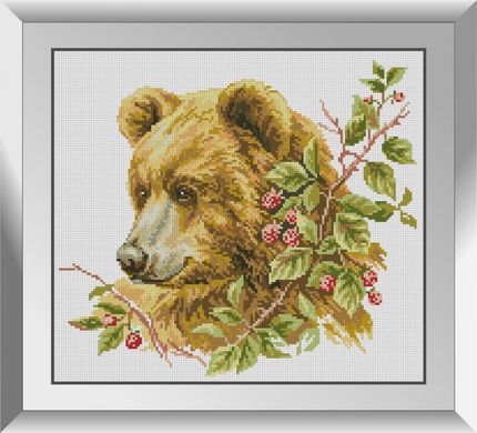 Коричневый медведь. Набор алмазной живописи. Dream Art (31532D) - Вышивка крестиком и бисером - Овца Рукодельница