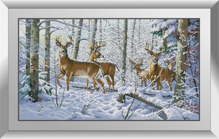 Чудова зима. Набір алмазний живопис. Dream Art (31348D) - Вишивка хрестиком і бісером - Овечка Рукодільниця