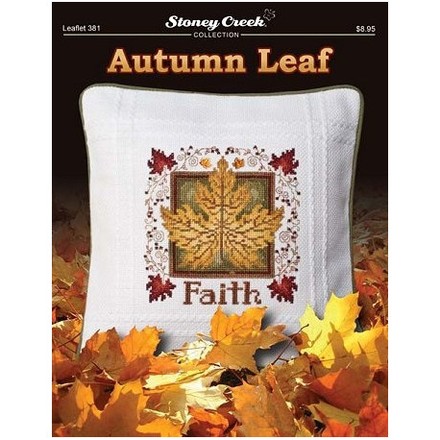 Autumn Leaf Схема для вышивания крестом Stoney Creek LFT381 - Вишивка хрестиком і бісером - Овечка Рукодільниця