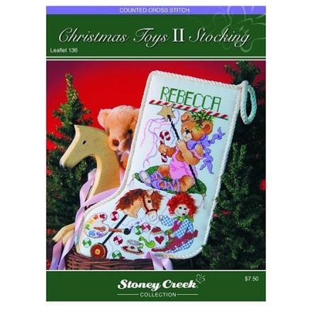 Christmas Toys II Stocking Схема для вышивания крестом Stoney Creek LFT136 - Вишивка хрестиком і бісером - Овечка Рукодільниця