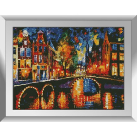 Мосты Амстердама Набор алмазной живописи Dream Art 31845D - Вышивка крестиком и бисером - Овца Рукодельница
