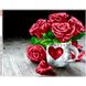 Пристрасні троянди Схема для вишивки бісером Biser-Art 365ба