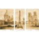 Набор для вышивания бисером Барвиста Вышиванка Триптих 'Город влюбленных' (сепия) 99х61 ТМ013ан9961k