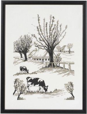 Коровы. Набор для вышивания. Permin (70-1109) - Вышивка крестиком и бисером - Овца Рукодельница
