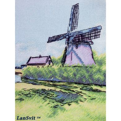 Набор для вышивания ЛанСвіт Мельница в Голландии А-007 - Вышивка крестиком и бисером - Овца Рукодельница