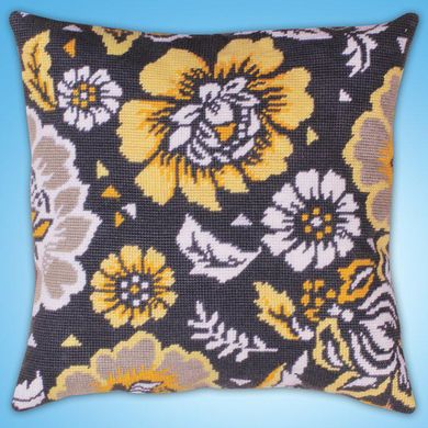 Желтые цветы. Набор для вышивания гобеленом. Design Works (dw2559) - Вышивка крестиком и бисером - Овца Рукодельница