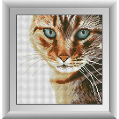 Бенгальский кот. Dream Art (30574D) - Вышивка крестиком и бисером - Овца Рукодельница