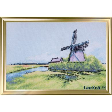 Набор для вышивания ЛанСвіт Мельница в Голландии А-007 - Вышивка крестиком и бисером - Овца Рукодельница
