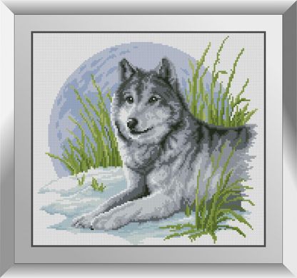 Волчонок. Набор алмазной живописи. Dream Art (31247D) - Вышивка крестиком и бисером - Овца Рукодельница