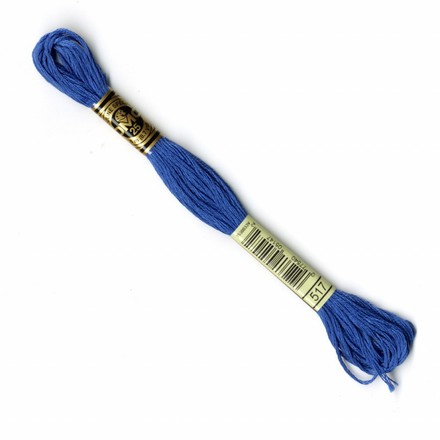 0517 DMC/117 Мулине Dark wedgewood blue. DMC (DMC517) - Вышивка крестиком и бисером - Овца Рукодельница