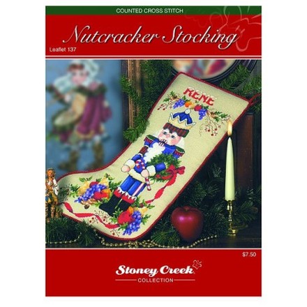 Nutcracker Stocking Схема для вышивания крестом Stoney Creek LFT137 - Вишивка хрестиком і бісером - Овечка Рукодільниця