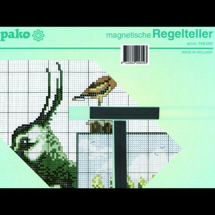 Магнітна дошка з двома магнітами Pako 749.000 - Вышивка крестиком и бисером - Овца Рукодельница