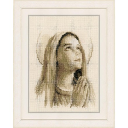 Святая Мария Набор для вышивания крестом Vervaco PN-0161586 - Вышивка крестиком и бисером - Овца Рукодельница