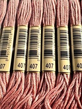Муліне для вишивання AIRO №407 колір Desert Sand, Dark/Темний пустельний пісок 8м