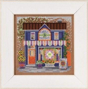 Набір для вишивання Mill Hill MH141713 Fabric Shoppe - Вишивка хрестиком і бісером - Овечка Рукодільниця