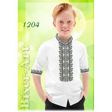 Рубашка для хлопчиків (габардин) Заготовка для вишивки бісером або нитками Biser-Art 1204ба-г - Вышивка крестиком и бисером - Овца Рукодельница
