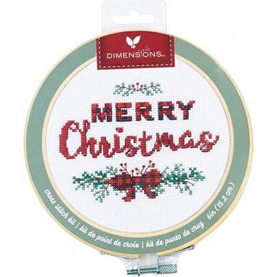 Счастливого Рождества. Набор для вышивания крестом. Дименшенс Dimensions (72-76043) - Вышивка крестиком и бисером - Овца Рукодельница