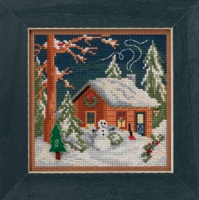 Рождественский домик. Набор для вышивания. Mill Hill (MH141834) - Вышивка крестиком и бисером - Овца Рукодельница