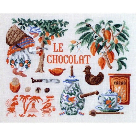 Шоколад Набор для вышивания крестом Lucas Creations VL12-K - Вишивка хрестиком і бісером - Овечка Рукодільниця