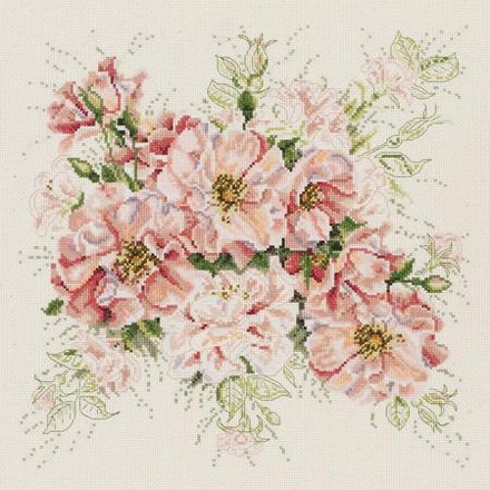 Garden Roses Садовые розы. Набор для вышивания крестом. Janlynn (106-0057) - Вышивка крестиком и бисером - Овца Рукодельница