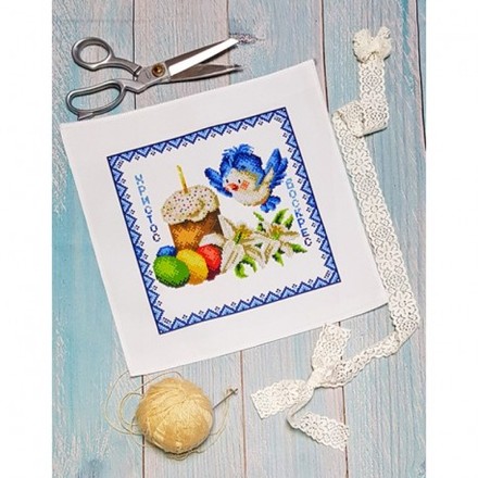 Дитячий пасхальний рушник Набір для вишивки бісером Biser-Art 9506ба - Вишивка хрестиком і бісером - Овечка Рукодільниця