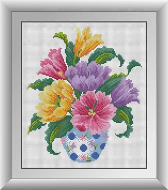 Разноцветные тюльпаны. Набор алмазной живописи. Dream Art (30857D) - Вышивка крестиком и бисером - Овца Рукодельница