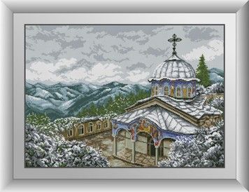 Набір для малювання каменями алмазний живопис Dream Art Сокільський монастир (квадратні, повна) 30698D - Вишивка хрестиком і бісером - Овечка Рукодільниця