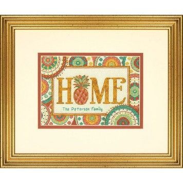 Набір для вишивання Dimensions 70-65179 Pineapple Home - Вишивка хрестиком і бісером - Овечка Рукодільниця