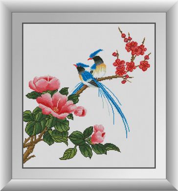 Райські птахи. Набір алмазний живопис. Dream Art (30877D) - Вишивка хрестиком і бісером - Овечка Рукодільниця