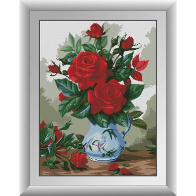 Червоні троянди. Dream Art (30301D) - Вишивка хрестиком і бісером - Овечка Рукодільниця