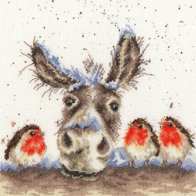 Christmas Donkey. Набор для вышивания крестом. Bothy Threads (XHD39) - Вышивка крестиком и бисером - Овца Рукодельница