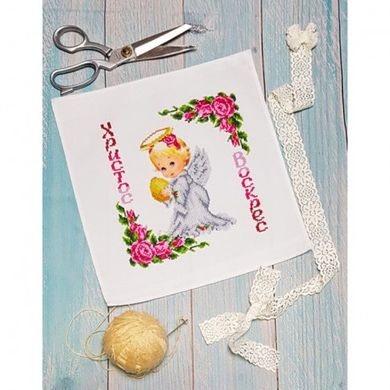 Дитячий пасхальний рушник Набір для вишивки бісером Biser-Art 9505ба - Вишивка хрестиком і бісером - Овечка Рукодільниця