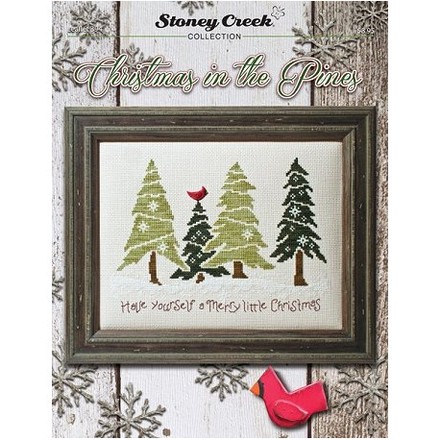 Christmas in the Pines Схема для вышивания крестом Stoney Creek LFT394 - Вишивка хрестиком і бісером - Овечка Рукодільниця