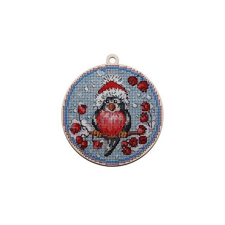 Новогодняя - птичка. Набор для вышивания крестом. Алисена (5530) - Вышивка крестиком и бисером - Овца Рукодельница