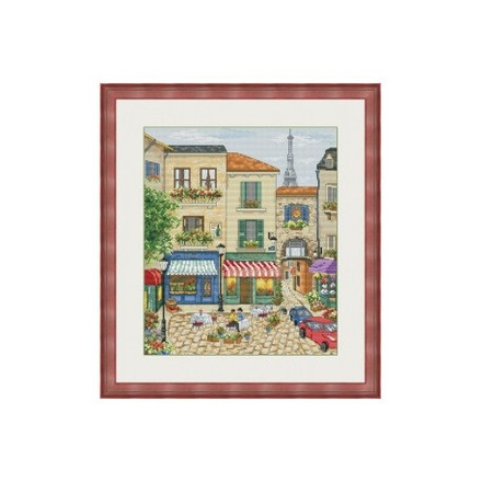 Набор для вышивания крестиком OLanTa Улицы Парижа VN-146 - Вишивка хрестиком і бісером - Овечка Рукодільниця