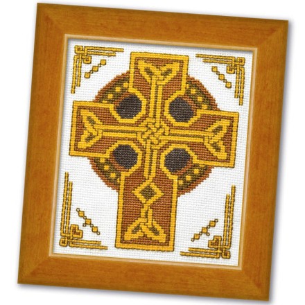 Кельтский крест Набор для вышивки крестом Повитруля P8-002 - Вышивка крестиком и бисером - Овца Рукодельница