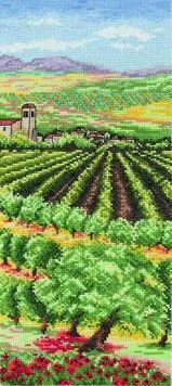 Набір для вишивання хрестиком Поле оливок (Italian Olive Groves) ANCHOR PCE0808 - Вишивка хрестиком і бісером - Овечка Рукодільниця