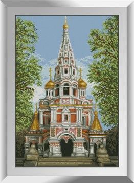 Набір для малювання каменями алмазний живопис Dream Art Дорога до храму (квадратні, повна) 31444D - Вишивка хрестиком і бісером - Овечка Рукодільниця