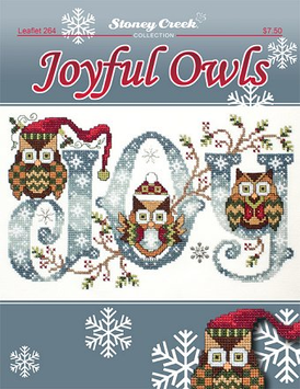 LFT264 Схема "Joyful Owls" Stoney Creek - Вишивка хрестиком і бісером - Овечка Рукодільниця