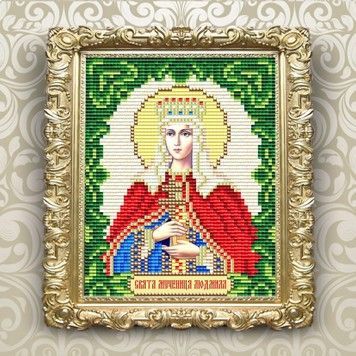 Святая Мученица Людмила Набор в алмазной технике АртСоло АТ6106 - Вышивка крестиком и бисером - Овца Рукодельница