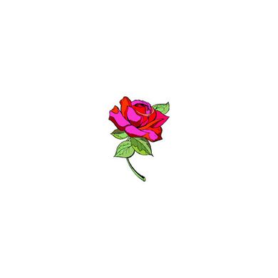 Чайная роза Ткань для вышивания с нанесённым рисунком Orchidea O-379 - Вишивка хрестиком і бісером - Овечка Рукодільниця