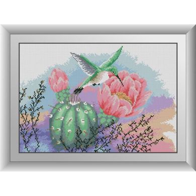 Колибри и кактус. Dream Art (30489D) - Вышивка крестиком и бисером - Овца Рукодельница