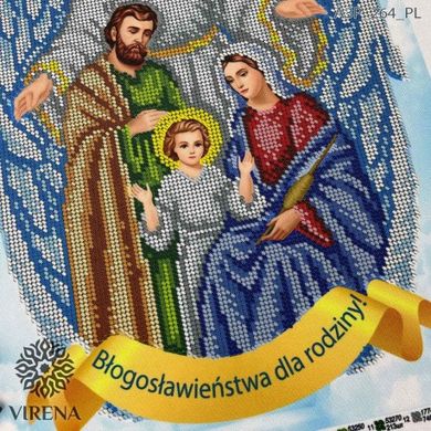 Благословення для сім’ї (польською) Схема для вишивання бісером Virena А3Р_264_PL - Вишивка хрестиком і бісером - Овечка Рукодільниця