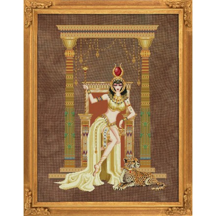 Cleopatra, Queen of the Nile Схема для вышивания крестом BELLA FILIPINA BF026 - Вышивка крестиком и бисером - Овца Рукодельница