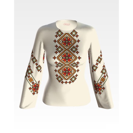Набір для вишивки жіночої блузки бісером Весняна БЖ471дМннннk - Вишивка хрестиком і бісером - Овечка Рукодільниця