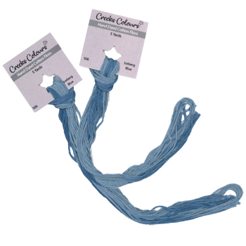 CC506 (Iceberg Blue) Муліне ручного фарбування (100% бавовна) Creeks Colours