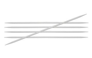 Спиці шкарпеткові 3.50 мм - 20 см Basix Aluminum KnitPro 45114 - Вишивка хрестиком і бісером - Овечка Рукодільниця