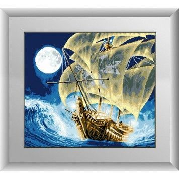 Набір для малювання камінням алмазна живопис Dream Art До далеких берегів (квадратні, повна) 30169D - Вишивка хрестиком і бісером - Овечка Рукодільниця